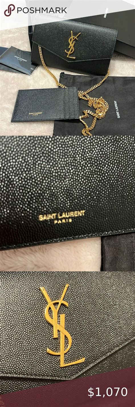 ysl wallet in chain|ysl uptown wallet on chain.